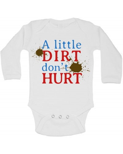 A Little Dirt Dont Hurt - Long Sleeve Vests